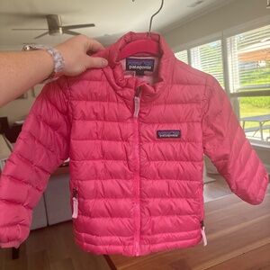 Coral/ Pink Warm Patagonia Jacket 2T